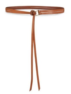 Frame Leather Twist Wrap Tie Belt Noir -Frame Sales Store unnamed file 2460