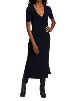 Frame Wrap-Front Maxi Dress -Frame Sales Store unnamed file 2480