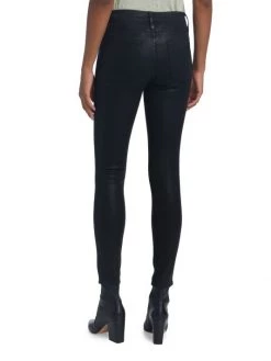 Frame Le Skinny De Jeanne Coated Mid-Rise Jeans -Frame Sales Store unnamed file 2533