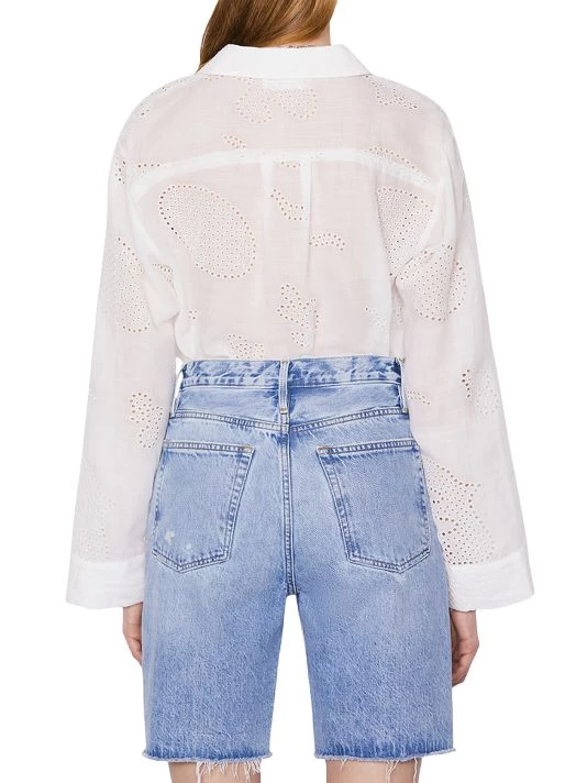 Frame Cotton Embroidered Tunic 7 Frame Cotton Embroidered Tunic - Image 5