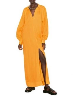 Frame Kaftan Maxi Dress