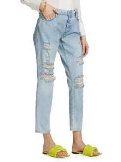Frame Le Garcon Mid-Rise Distressed Boyfriend Jeans -Frame Sales Store unnamed file 2669