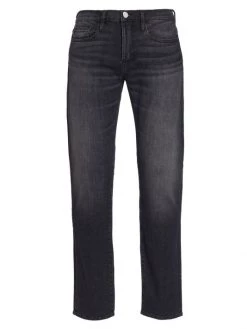 Frame L'Homme Slim Mid-Rise Jeans For Men Black Oak -Frame Sales Store unnamed file 267