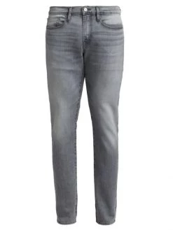 Frame L'Homme Slim Mid-Rise Jeans For Men Black Oak -Frame Sales Store unnamed file 268