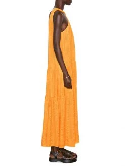 Frame Draped Halter Maxi Dress -Frame Sales Store unnamed file 2719