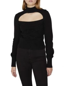 Frame Cut-Out Turtleneck Cashmere-Blend Sweater -Frame Sales Store unnamed file 2724