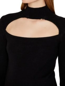 Frame Cut-Out Turtleneck Cashmere-Blend Sweater -Frame Sales Store unnamed file 2727