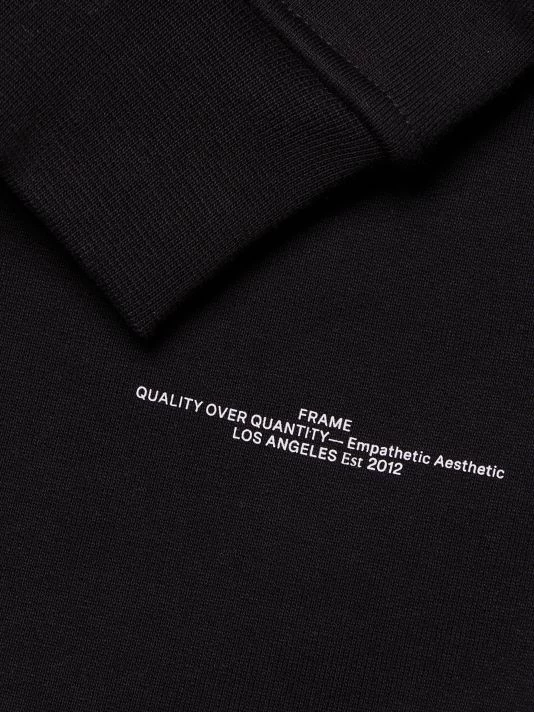 Frame Fleece Mix Hoodie For Men 9 Frame Fleece Mix Hoodie For Men - Image 7