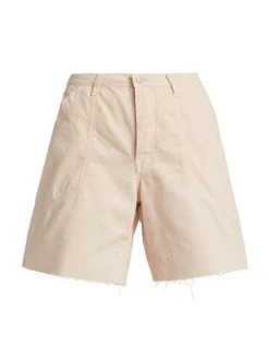 Frame Slouch Pocket Denim Shorts