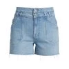 Frame Double-Button Denim Shorts
