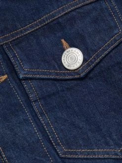 Frame Mixed Media Denim Minidress -Frame Sales Store unnamed file 2795