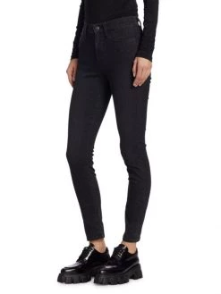 Frame Le High Metallic Pinstripe Jeans 12 Frame Le High Metallic Pinstripe Jeans -Frame Sales Store unnamed file 2799