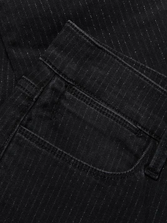 Frame Le High Metallic Pinstripe Jeans 9 Frame Le High Metallic Pinstripe Jeans - Image 7