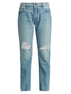 Frame Le Slouch Distressed Jeans