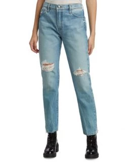 Frame Le Slouch Distressed Jeans -Frame Sales Store unnamed file 2857