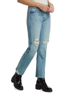 Frame Le Slouch Distressed Jeans -Frame Sales Store unnamed file 2858