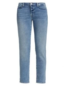 Frame Le Garcon Mid-Rise Boyfriend Jeans