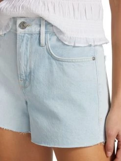 Frame Le Brigette Mid-Rise Two-Tone Denim Shorts -Frame Sales Store unnamed file 2904