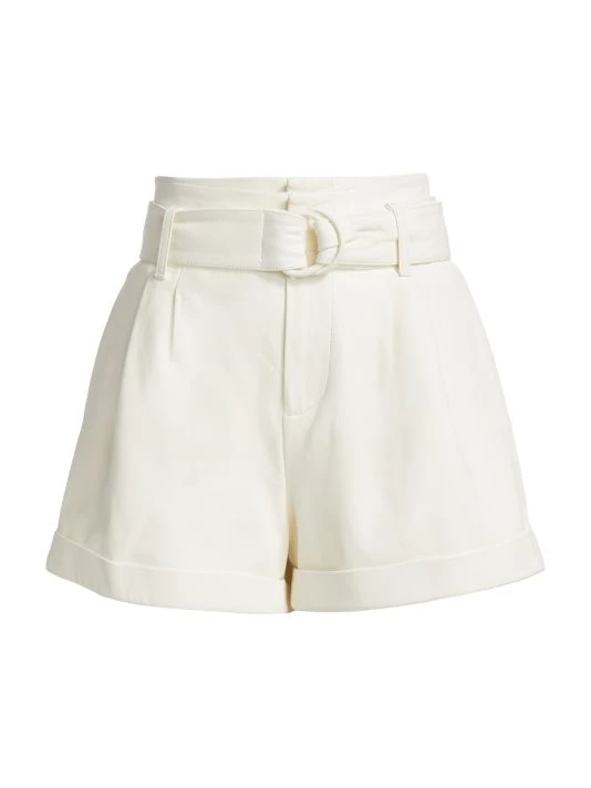 Frame Leather Paperbag Shorts 3 Frame Leather Paperbag Shorts