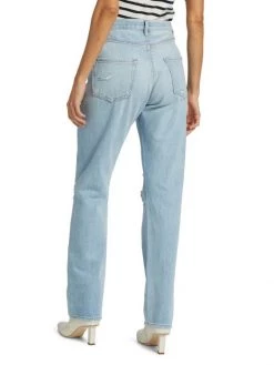 Frame Le Slouch High-Rise Ripped Jeans -Frame Sales Store unnamed file 2965