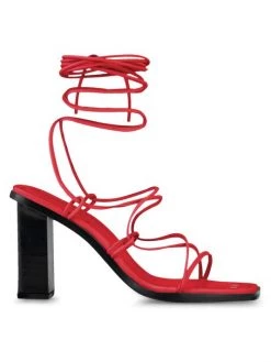 Frame Le Doheny Ankle-Wrap Leather Sandals Garnet 13 Frame Le Doheny Ankle-Wrap Leather Sandals Garnet -Frame Sales Store unnamed file 2972