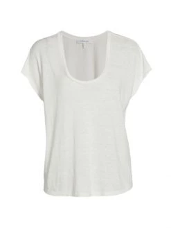 Frame Easy Scoopneck T-Shirt Cloud Blue 21 Frame Easy Scoopneck T-Shirt Cloud Blue -Frame Sales Store unnamed file 2994