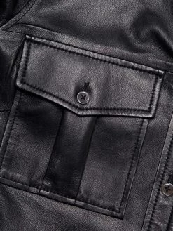 Frame Fem Leather Military Shirt -Frame Sales Store unnamed file 3019