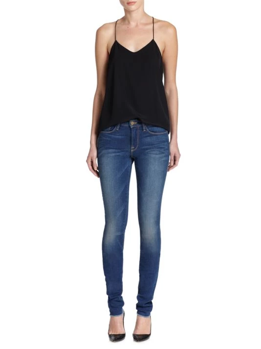 Frame Karlie Mid-Rise Supermodel-Length Skinny Jeans 4 Frame Karlie Mid-Rise Supermodel-Length Skinny Jeans - Image 2
