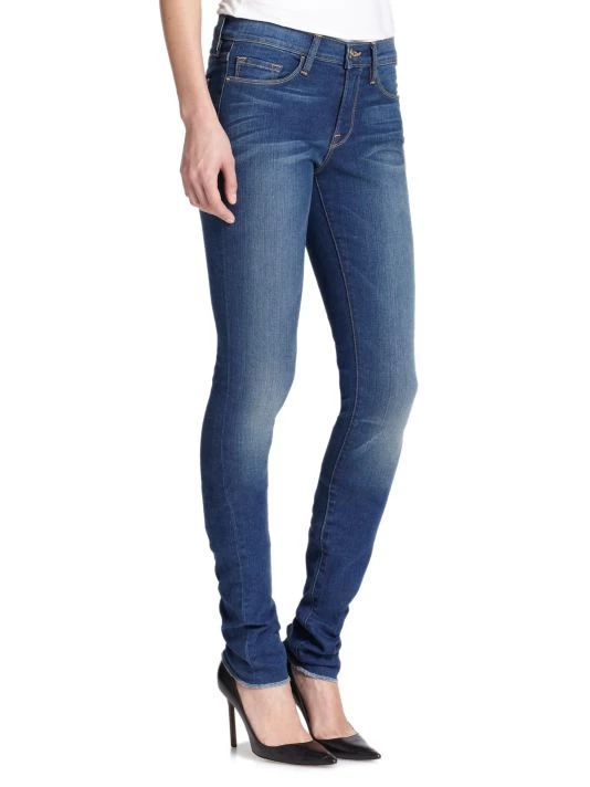 Frame Karlie Mid-Rise Supermodel-Length Skinny Jeans 6 Frame Karlie Mid-Rise Supermodel-Length Skinny Jeans - Image 4