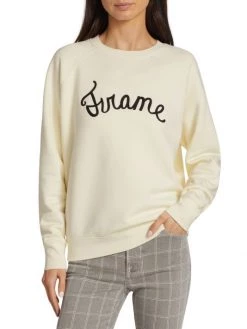 Frame Old School Logo Sweatshirt -Frame Sales Store unnamed file 334