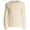Frame Long-Sleeve Cotton Crewneck Shirt For Men