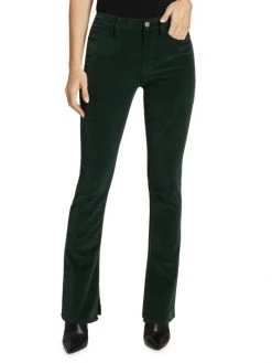 Frame Le Mini Slit Corduroy Boot-Cut Pants -Frame Sales Store unnamed file 356