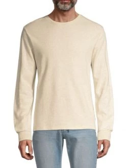 Frame Long-Sleeve Cotton Crewneck Shirt For Men -Frame Sales Store unnamed file 36