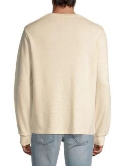 Frame Long-Sleeve Cotton Crewneck Shirt For Men -Frame Sales Store unnamed file 38