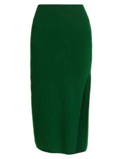 Frame Cashmere Blend Pencil Skirt Jet Stream -Frame Sales Store unnamed file 395