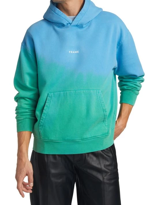 Frame Dip-Dye Print Hoodie Sweatshirt For Men 5 Frame Dip-Dye Print Hoodie Sweatshirt For Men - Image 3