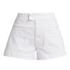 Frame Le Hardy High-Rise Denim Shorts