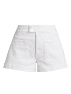 Frame Le Hardy High-Rise Denim Shorts