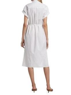 Frame Striped Cotton Shirtdress -Frame Sales Store unnamed file 601