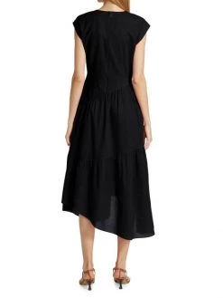 Frame Gathered Seam Dress -Frame Sales Store unnamed file 608