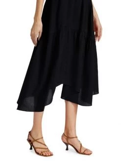 Frame Gathered Seam Dress -Frame Sales Store unnamed file 609