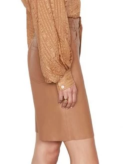 Frame Leather Bermuda Shorts -Frame Sales Store unnamed file 649