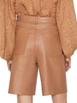 Frame Leather Bermuda Shorts -Frame Sales Store unnamed file 651