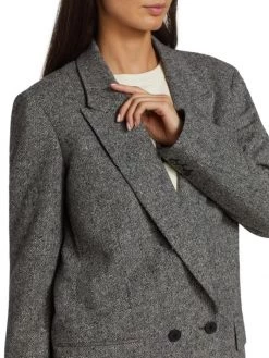 Frame Di Wool-Blend Double-Breasted Jacket -Frame Sales Store unnamed file 666