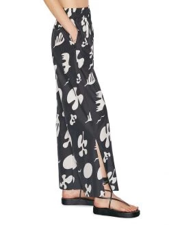 Frame Printed Drawstring Lounge Pants -Frame Sales Store unnamed file 771