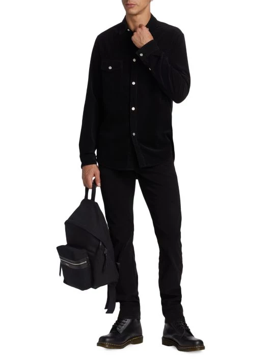 Frame Cotton Corduroy Overshirt For Men Dress Rose 4 Frame Cotton Corduroy Overshirt For Men Dress Rose - Image 2