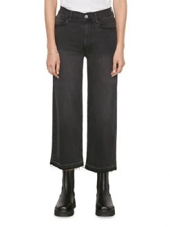 Frame Ali Mid-Rise Cropped Wide-Leg Released Hem Jeans -Frame Sales Store unnamed file 811