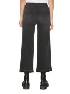 Frame Ali Mid-Rise Cropped Wide-Leg Released Hem Jeans -Frame Sales Store unnamed file 813