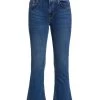 Frame Le Crop Mini Boot High-Rise Stretch Boot-Cut Jeans