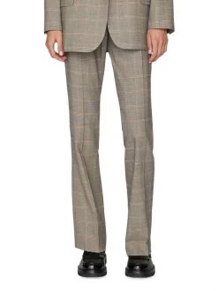 Frame Mini Checkered Boot-Cut Trousers -Frame Sales Store unnamed file 850